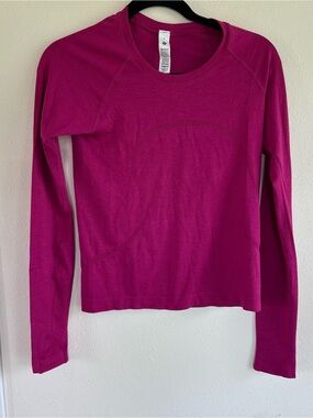 NWT Lululemon Swiftly Tech Long Sleeve 2.0 *Race Length Ripened Raspberry Sz 6